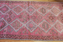 Load image into Gallery viewer, 5x11 Vintage South Eastern Anatolian Oushak Style &#39;Antep&#39; Turkish Area Rug Symmetrical Diamond Design with Alternating Motifs | SKU 545
